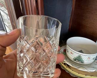 Drambuie Crystal Cut Tumbler Glass