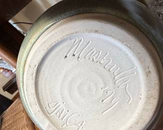 Maskerwell Studio Pottery Vase