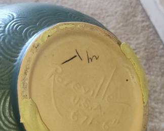 Roseville Pottery Zephyr Lily Bowl