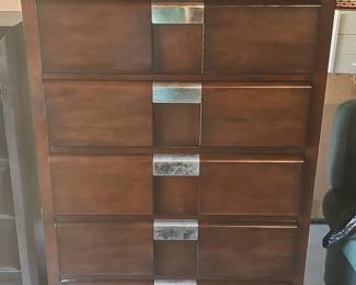 Mid-Century Modern Walnut Dresser