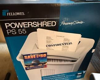 Fellowes Powershred PS 55 Personal Paper Shredder