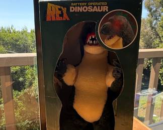 Jamina World Corp. 1987 Rex Battery Operated Dinosaur Toy