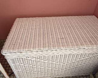 Wicker Storage Chest