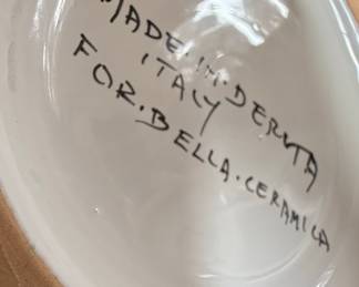 Deruta Bella Ceramica Pitcher