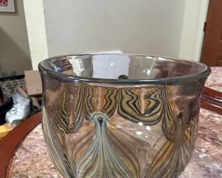 Vintage Loetz Art Glass Vase