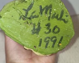 Hand-Painted "Mr. Rabbit" Figurine by Timmy Mallett