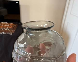 Signed "Maitland" Art Glass Vase