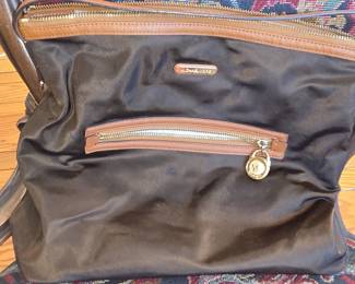 Michael Kors Nylon & Leather Shoulder Bag