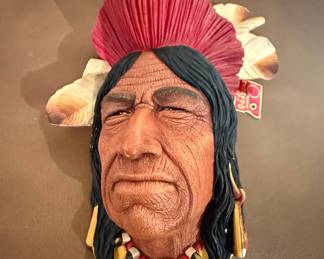 Bossons "Tecumseh" Wall Plaque