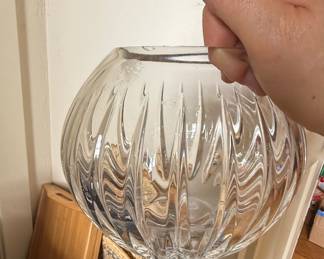 Waterford Carina Crystal Rose Bowl