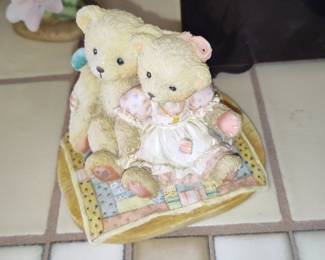 Cherished Teddies "Tracie and Nicole - Side By Side With Friends" Figurine