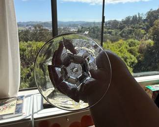 Cut Crystal Wine Glass