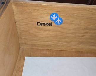 Drexel Heritage Cabernet French Provincial Dresser with Mirror