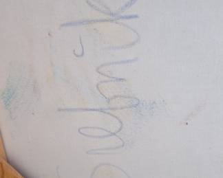 Abstract Expressionist Oil Painting