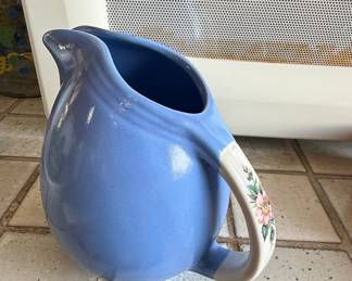 Hall's Superior Quality Kitchenware Rose Parade Pitcher