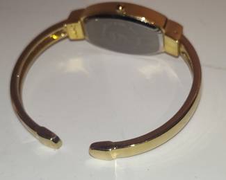 Gold-Tone Bangle Watch