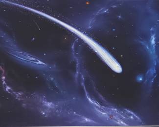 Cosmic Scene Painting by Sumner