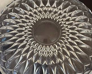 Cut Crystal Serving Bowl