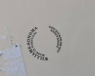 Williams Sonoma "Liguria Olive" Ceramic Serving Bowl