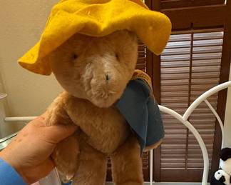 Vintage Eden Toys Paddington Bear Plush