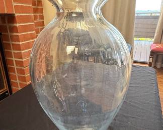 Large Blown Glass Vase