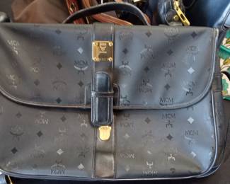 MCM Visetos Monogram Shoulder Bag