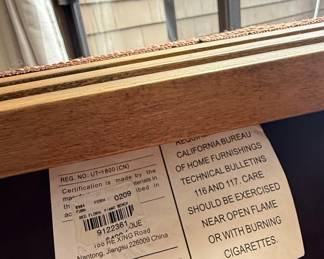 Tapestry Upholstered Piano Bench