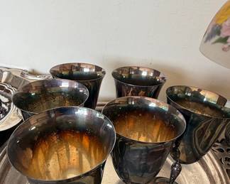 Reed & Barton Sterling Silver Goblets (Set of 6)