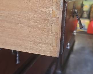 Antique Queen Anne Style Mahogany Secretary Desk