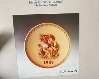Goebel Annual Plate 1985 - Fifteenth Edition