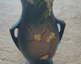 Roseville Pottery Snowberry Vase