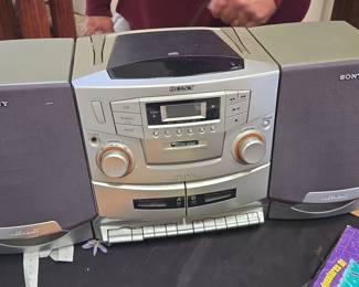 Sony CFD-ZW755 CD Radio Cassette-Corder Boombox