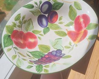 Sakura "Sonoma" Fruit Pattern Bowl