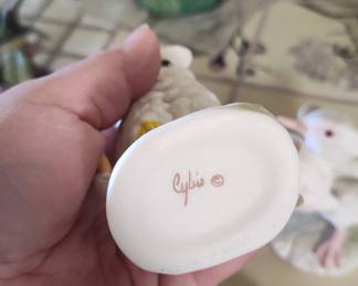 Sylvia Ceramic Owl Figurine