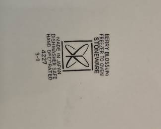 Berry Blossom Freezer to Oven Stoneware Large Serving Plate