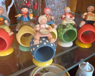 Erzgebirge "Expertic" Napkin Rings Set