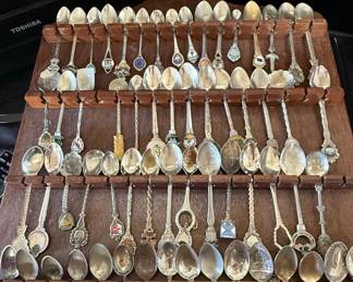 Collection of Souvenir Spoons