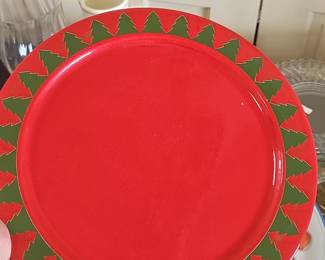 Waechtersbach Christmas Tree Charger Plate