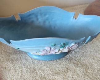 Roseville Pottery "Poppy" Console Bowl