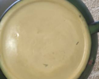 Roseville Pottery Pine Cone Console Bowl