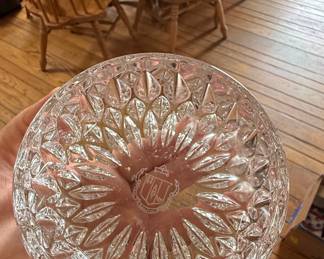 Crystal Bowl with Monogram