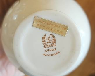 Lenox "Golden Wheat" Bud Vase