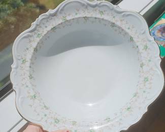 Mitterteich Bavaria "Lady Patricia" Serving Bowl