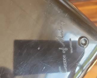 Vintage Couroc of Monterey Roadrunner Tray