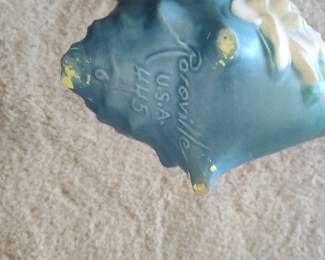 Roseville Pottery Clematis Wall Pocket