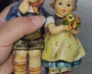 Hummel "Little Doctor" and "Little Nurse" Figurines