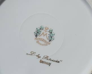 Mitterteich Bavaria "Lady Patricia" Serving Bowl