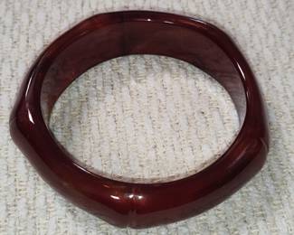 Bakelite "Butterscotch" Bangle Bracelet