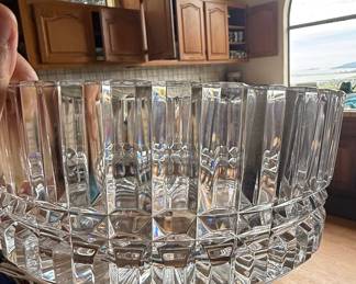 Cut Crystal Serving Bowl