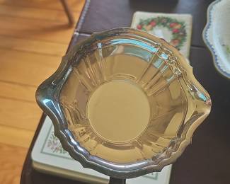 Fisher Silversmiths Sterling Silver "Duncan" Sauce Boat with Wood Handle